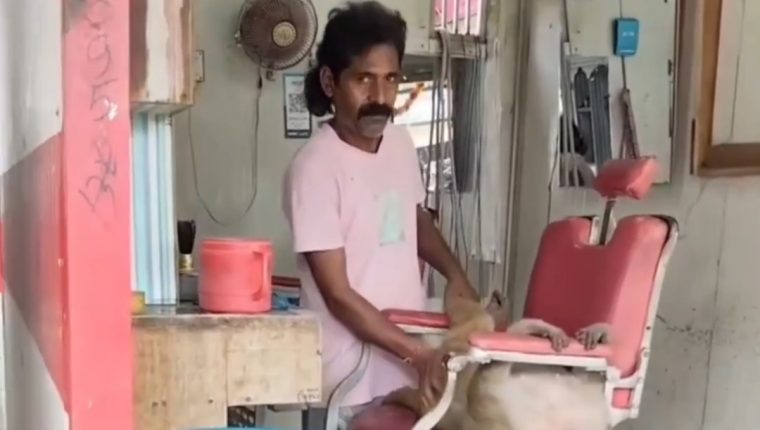 नाई की दुकान पर बिना पैसों के ली बॉडी मसाज, पैसे मांगने पर हुआ विवाद