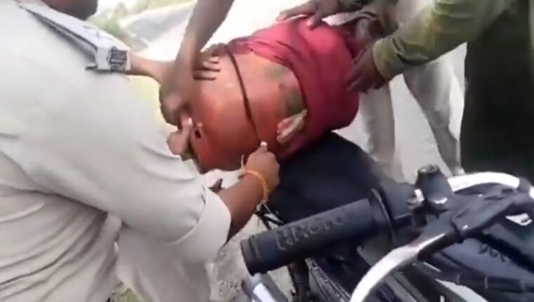 बिहार में गैस सिलेंडर के अंदर छिपाकर शराब ले जाते पकड़ा वाहन, पुलिस की कार्रवाई से मचा हड़कंप